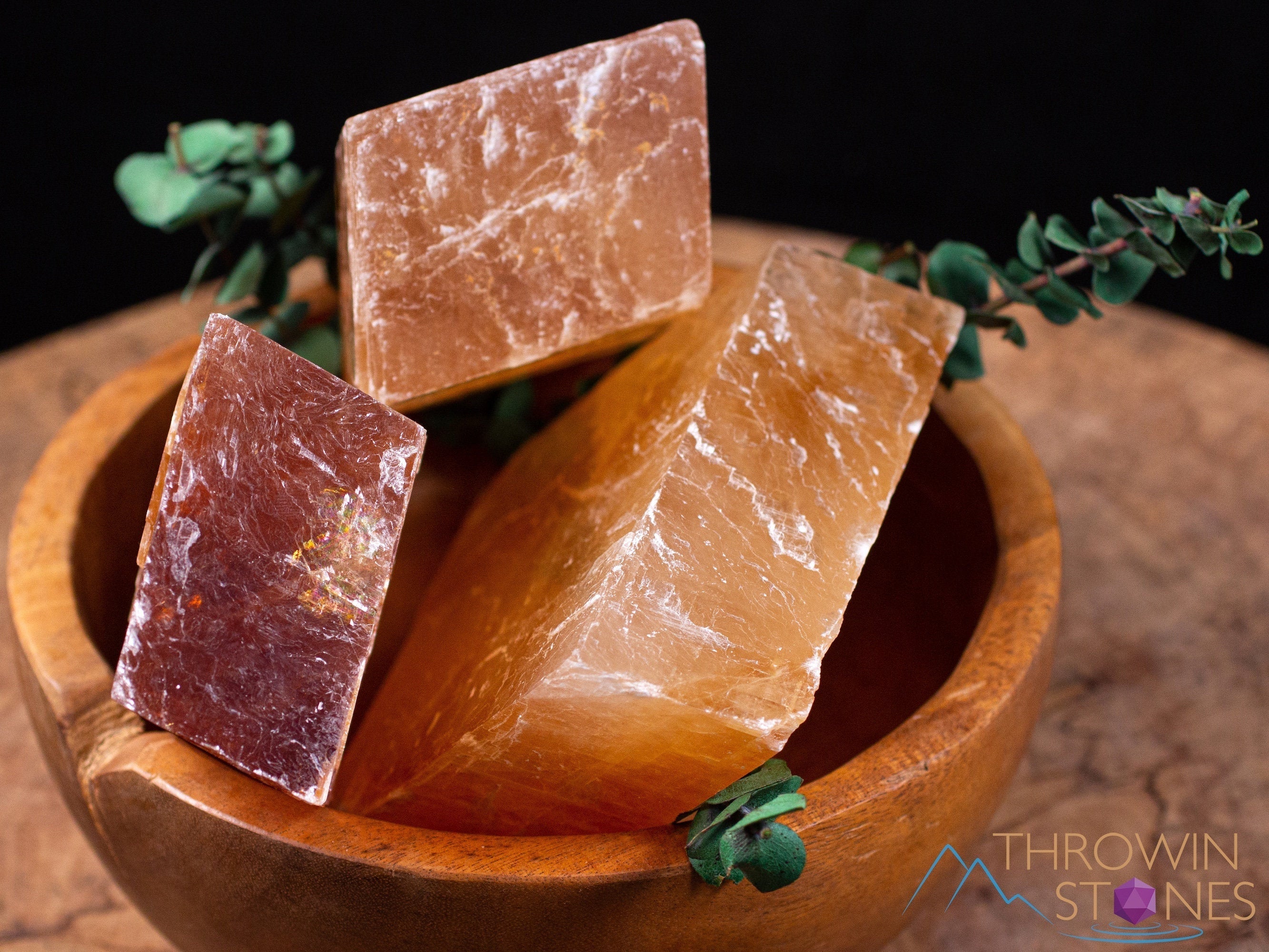Orange Calcite Raw Crystal - 7XL Large Rhombohedron Specimen for Metaphysical Healing, Home Decor, Mineral Collection | Natural Healing Stone for Meditation, Reiki & Crystal Grids