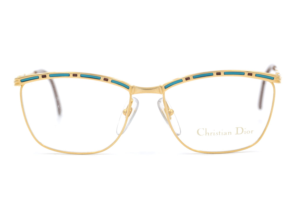 Christian Dior 2720 46mm Sunglasses - Luxury Polarized UV Protection Aviator Sunglasses for Men & Women | Perfect for Driving, Beach & Outdoor Activities