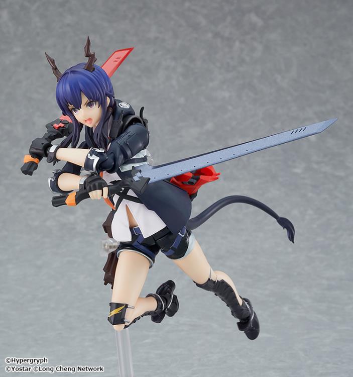Figma #525 Ch'en Arknights Action Figure - Collectible Anime Character Model for Fans & Gamers - Perfect for Display, Cosplay, and Gaming Enthusiasts