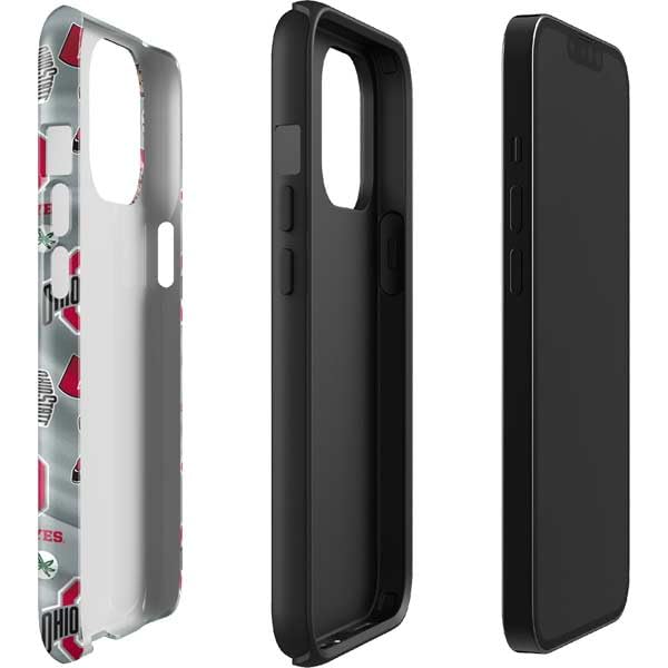 Skinit Impact-Resistant Phone Case for iPhone 13 Pro Max - Official Ohio State University Licensed Design | Perfect for Game Day, School Pride & Everyday Protection