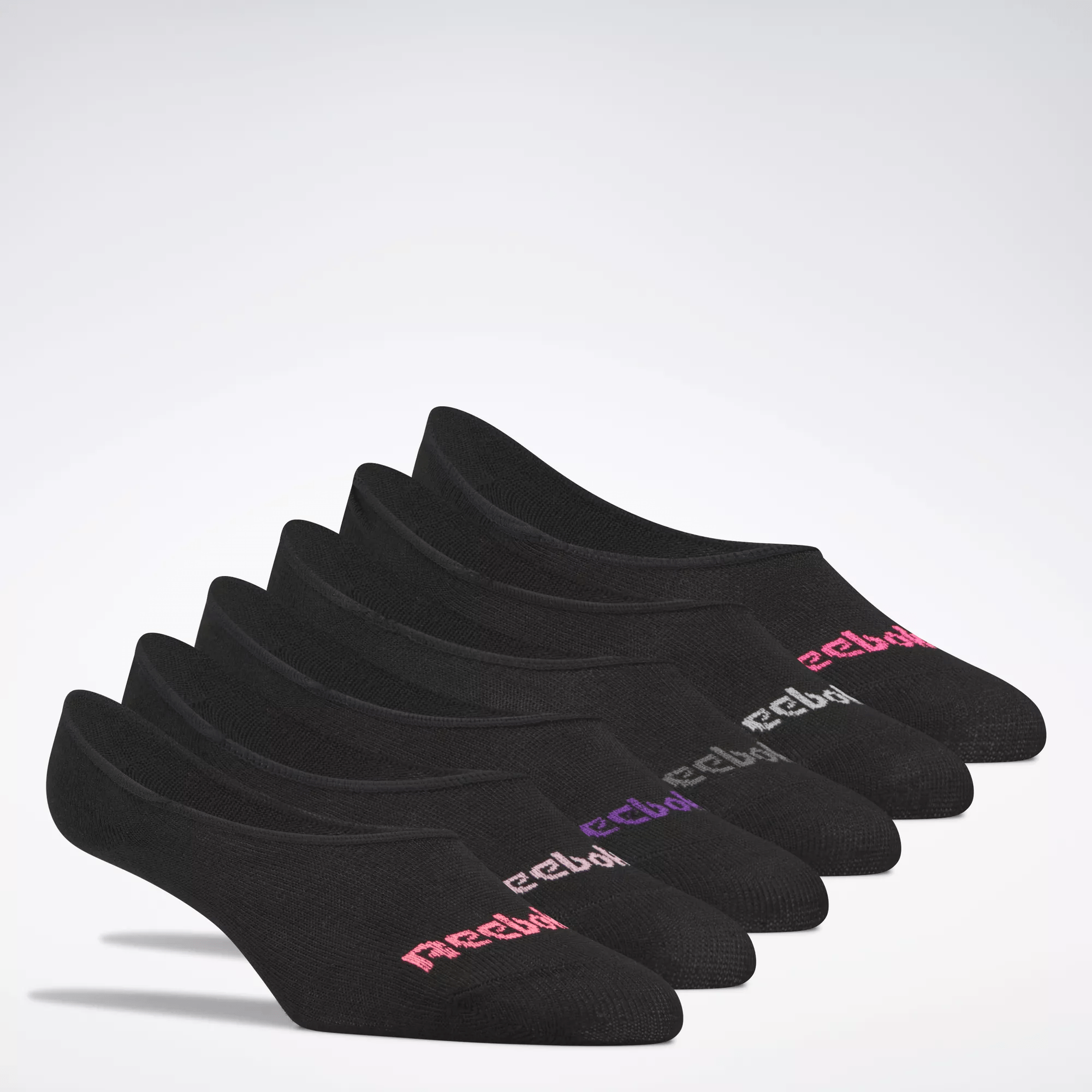Reebok Women's Athletic Liner Socks 6-Pack - Breathable Workout Socks for Running, Gym & Sports
