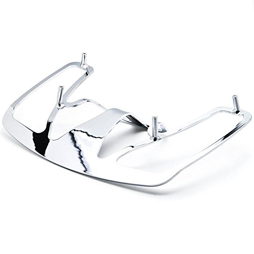 Krator Chrome Luggage Rack for Honda Goldwing GL1800 (2001-2016) - Heavy Duty Motorcycle Rail Rack for Touring & Storage - Perfect for Long Rides & Travel Accessories