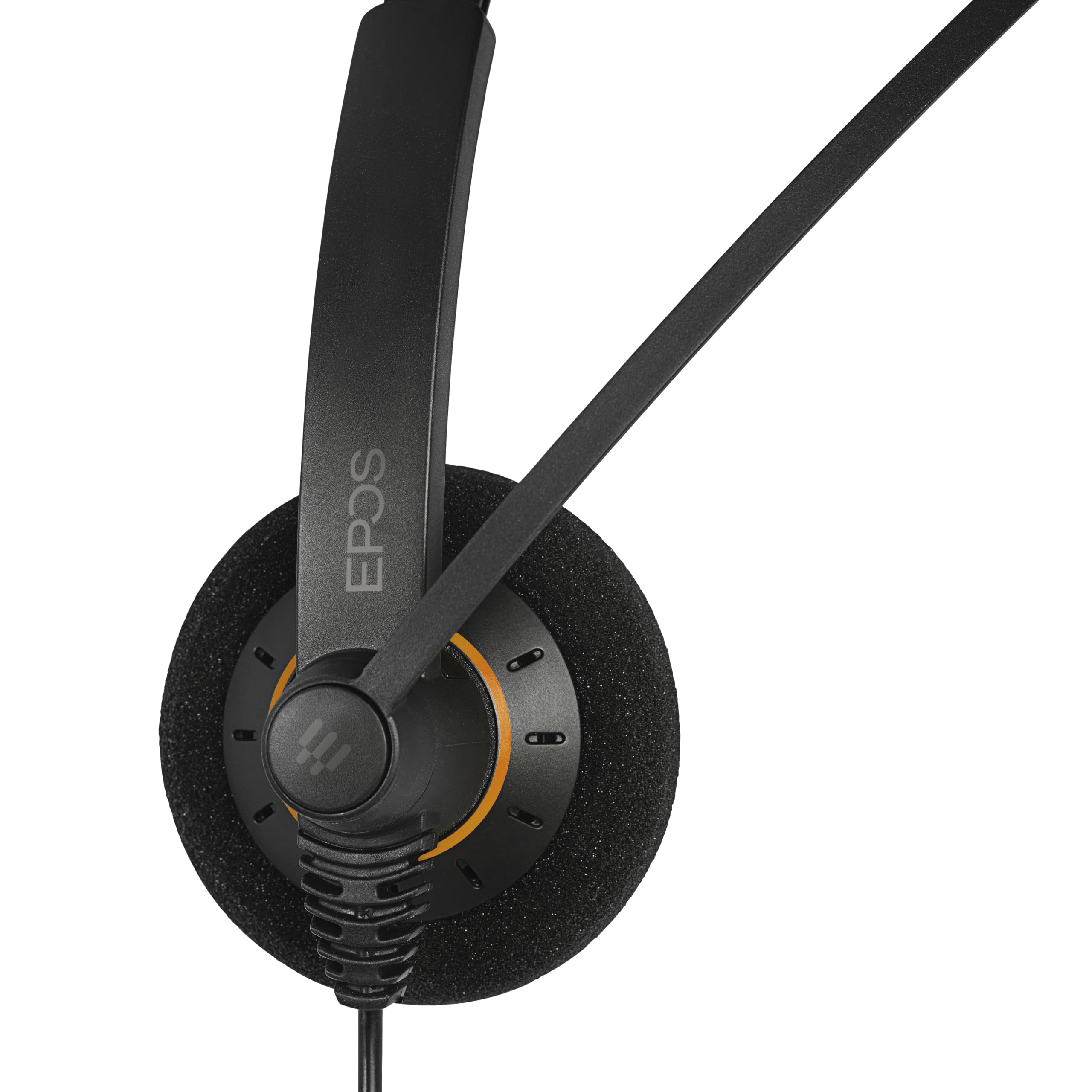 EPOS Sennheiser SC 30 USB ML (504546) Single-Sided Business Headset with HD Sound & Noise-Cancelling Mic | USB Connector | Compatible with Skype for Business, Zoom, Teams | Perfect for Remote Work & Call Centers (Black)