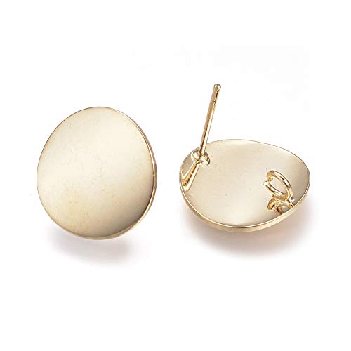 5 Pairs-Flat Round-15mm Diameter