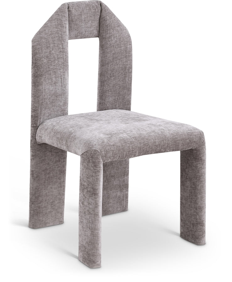 Luxury Bennett Chenille Fabric Dining Chair - Soft & Durable Upholstered Seat for Elegant Home Decor, Kitchen, Dining Room, and Office Use