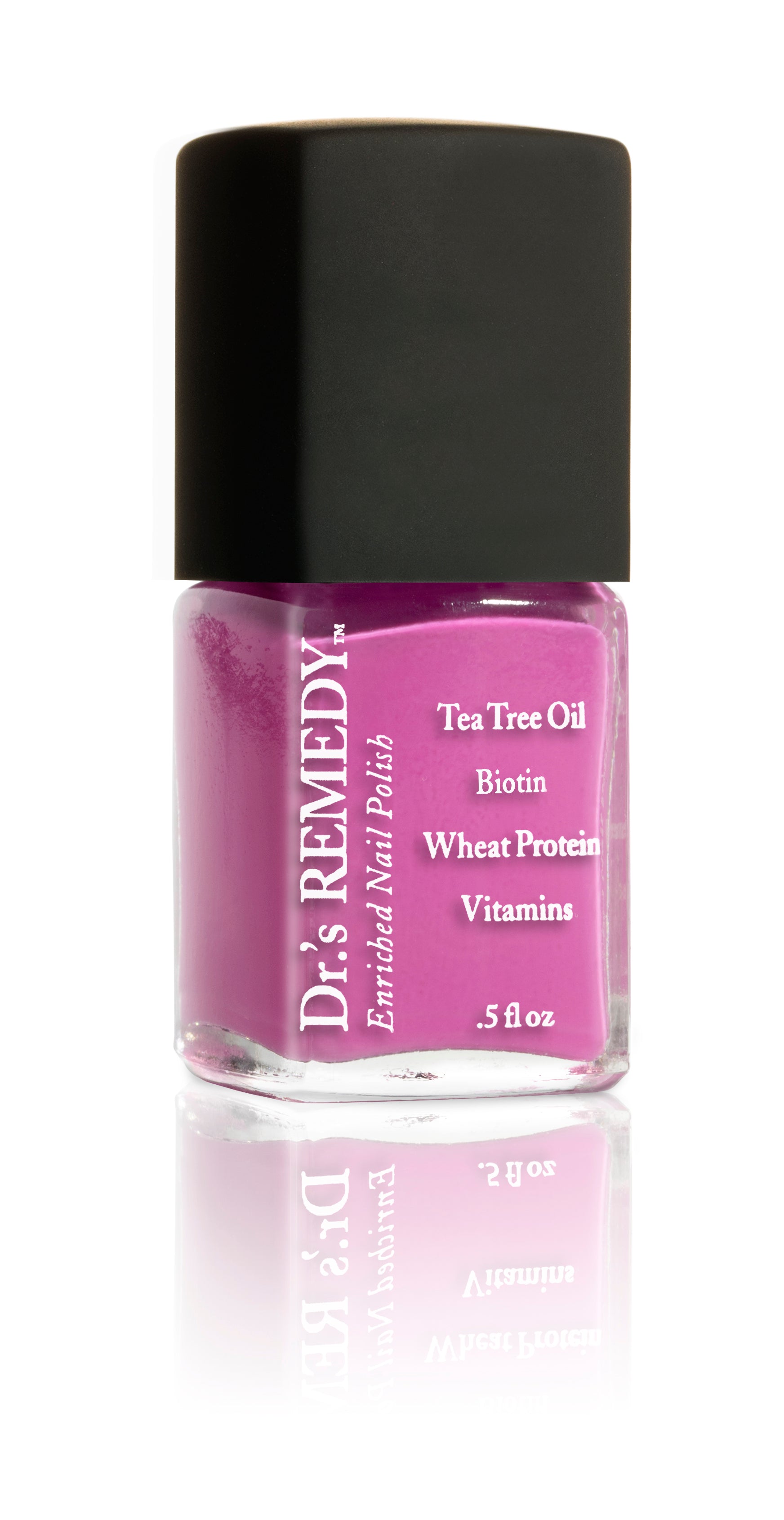 Dr.'s Remedy MAGNIFICENT Magenta Nail Polish - 0.5 fl oz Vegan & Toxin-Free - Perfect for Manicures, Pedicures & Special Occasions