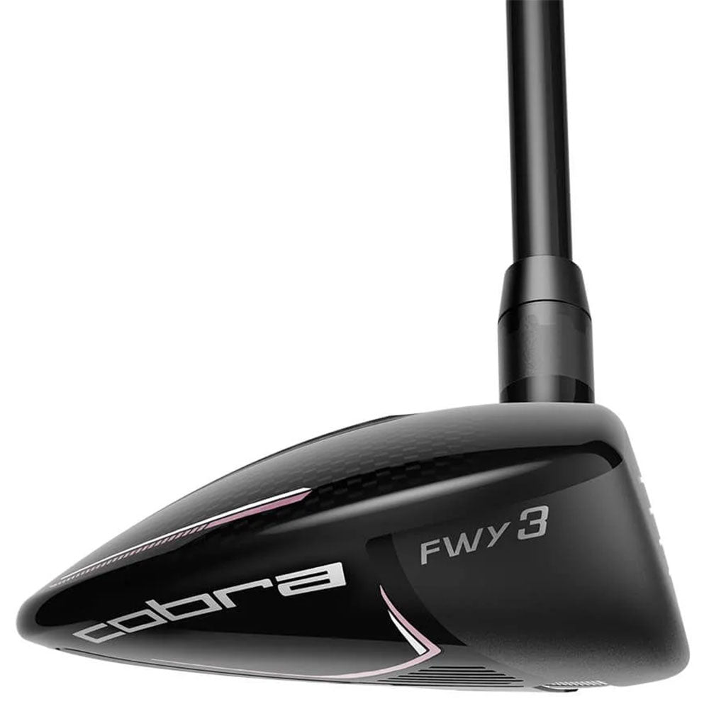 Cobra LTDx MAX Black Pink Women's Fairway Golf Wood - Perfect for Ladies Golfers on the Course