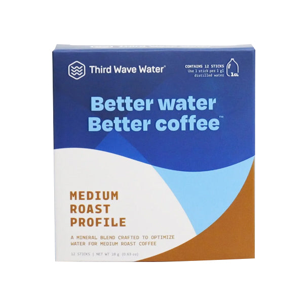 Third Wave Water Sachets for Specialty Coffee - Perfect for Home Brewing, Espresso & Pour Over Coffee | Enhances Flavor & Mineral Balance
