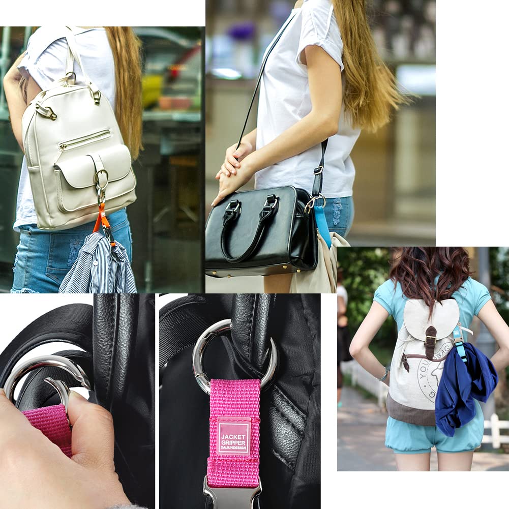 Add-A-Bag Luggage Strap - Hands-Free Travel Belt for Extra Bags (2X Black) - Perfect for Airports & Trips