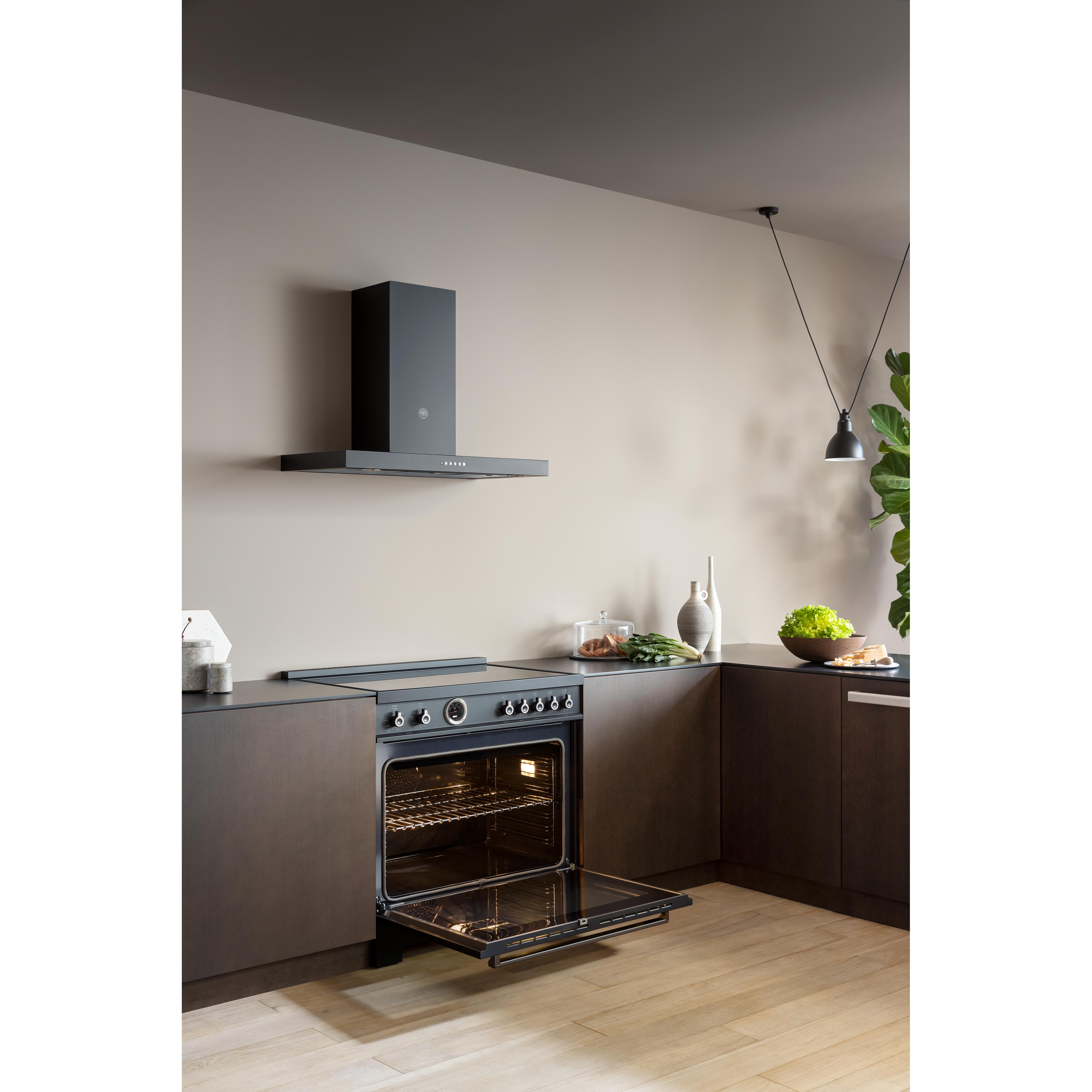 Bertazzoni PRO365ICFEPCAT 36-Inch Freestanding Induction Range - Professional Series, Stainless Steel, Electric Cooktop for Modern Kitchens - Perfect for Home Chefs & Gourmet Cooking