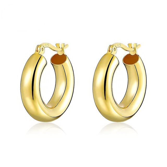 925 Sterling Silver Steampunk Hoop Earrings for Women - Elegant Geometric Jewelry Set, Hypoallergenic & Tarnish-Resistant, Perfect for Parties, Birthdays, and Everyday Wear