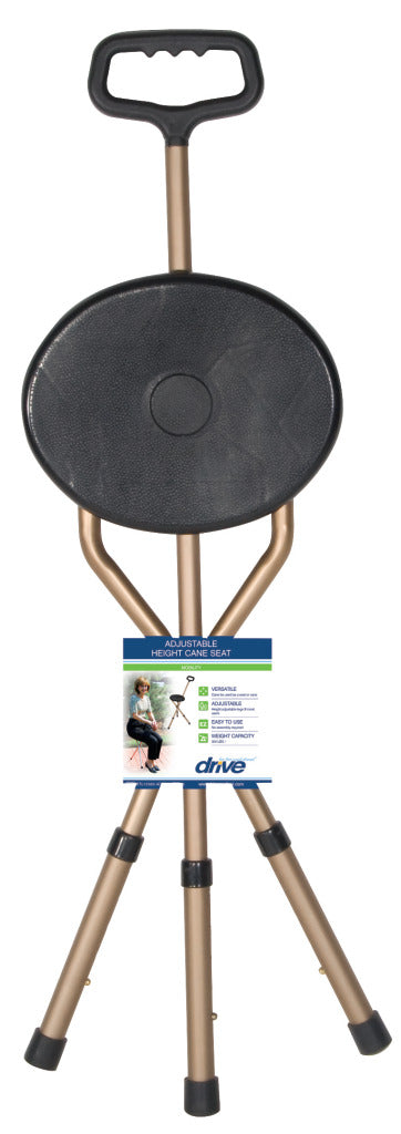 Portable Folding Cane Seat with Lightweight Design - Perfect for Hiking, Travel, and Outdoor Activities