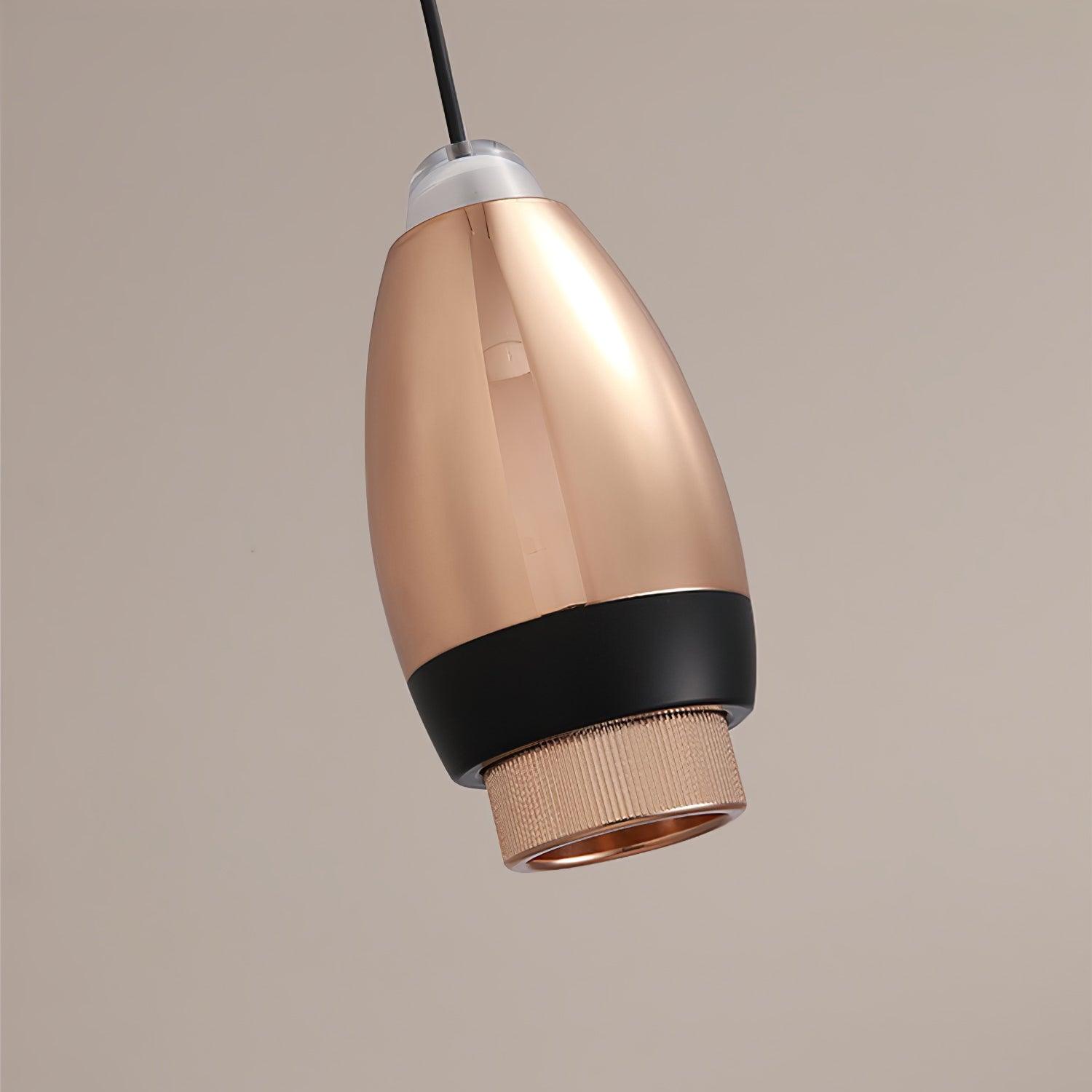 Modern Dawn Pendant Light - Elegant Glass Ceiling Hanging Lamp for Dining Room, Kitchen Island & Bedroom Decor - Warm White LED Lighting Fixture