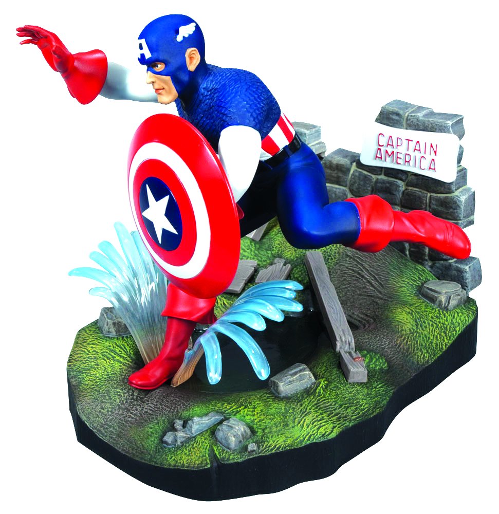 Captain America Model Kit - DIY Round Shield Building Set for Marvel Fans | Collectible Superhero Toy for Display & Role Play