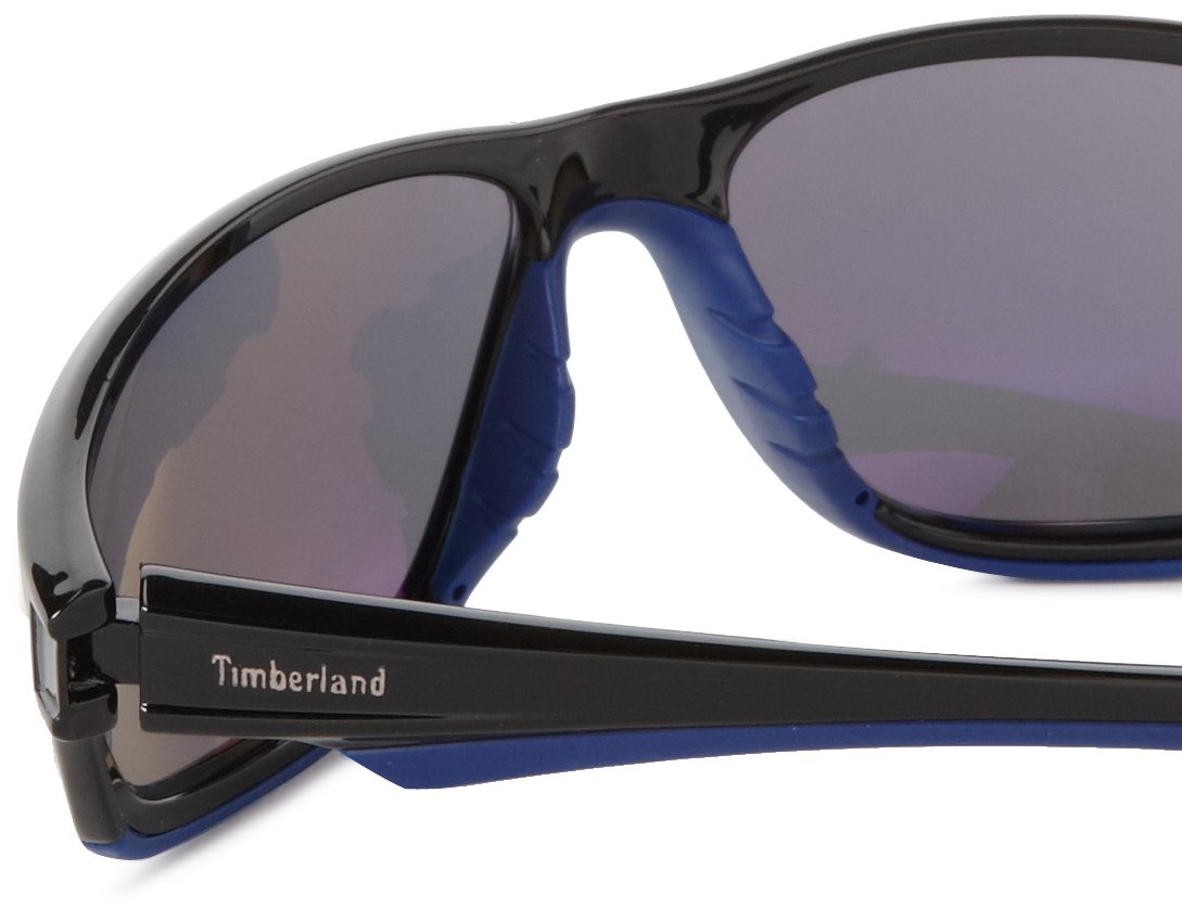 Timberland Men's Polarized Wrap Sunglasses TB9045SW6301D - UV Protection, Anti-Glare for Outdoor Sports & Driving