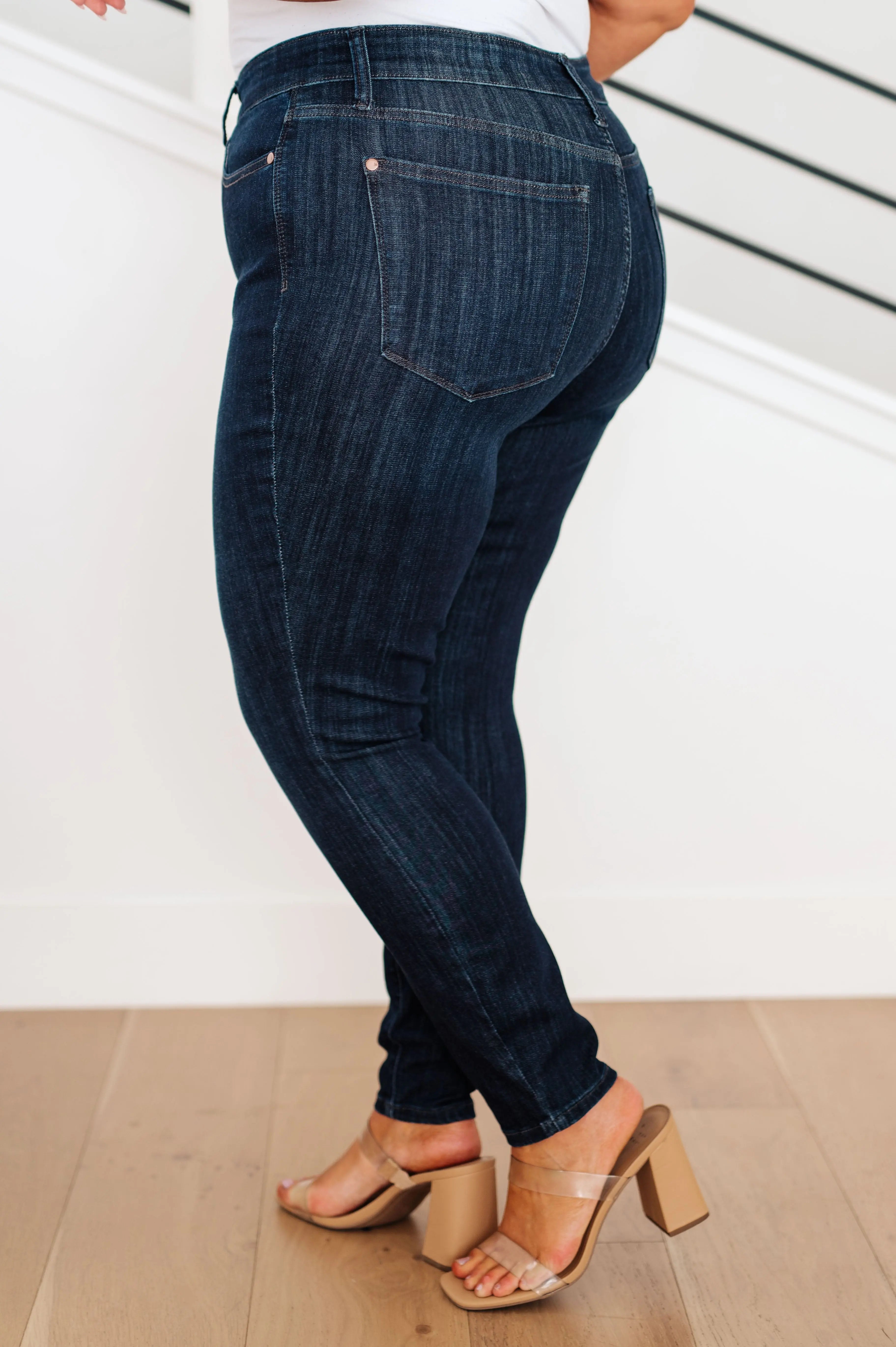 Celecia High Waist Hand Sanded Resin Skinny Jeans for Women - Trendy Stretch Denim Pants for Casual Wear & Night Out