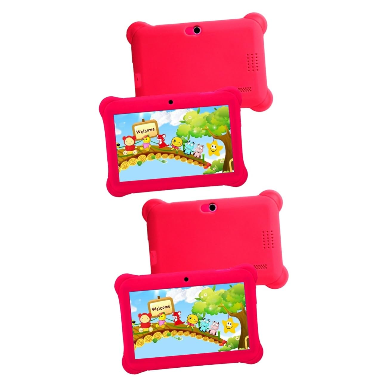 Artibetter 2 Pack Kids Learning Tablet - 7 Inch Educational Tablet for Children with Interactive Games & Parental Control | Perfect for Homeschooling & Early Learning Development