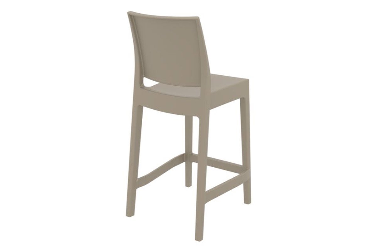 Premium Maya Bar Stool for Home & Commercial Use - 650mm Seat Height [970H x 400W] - Perfect for Kitchen Islands, Bars, Restaurants & Outdoor Entertaining