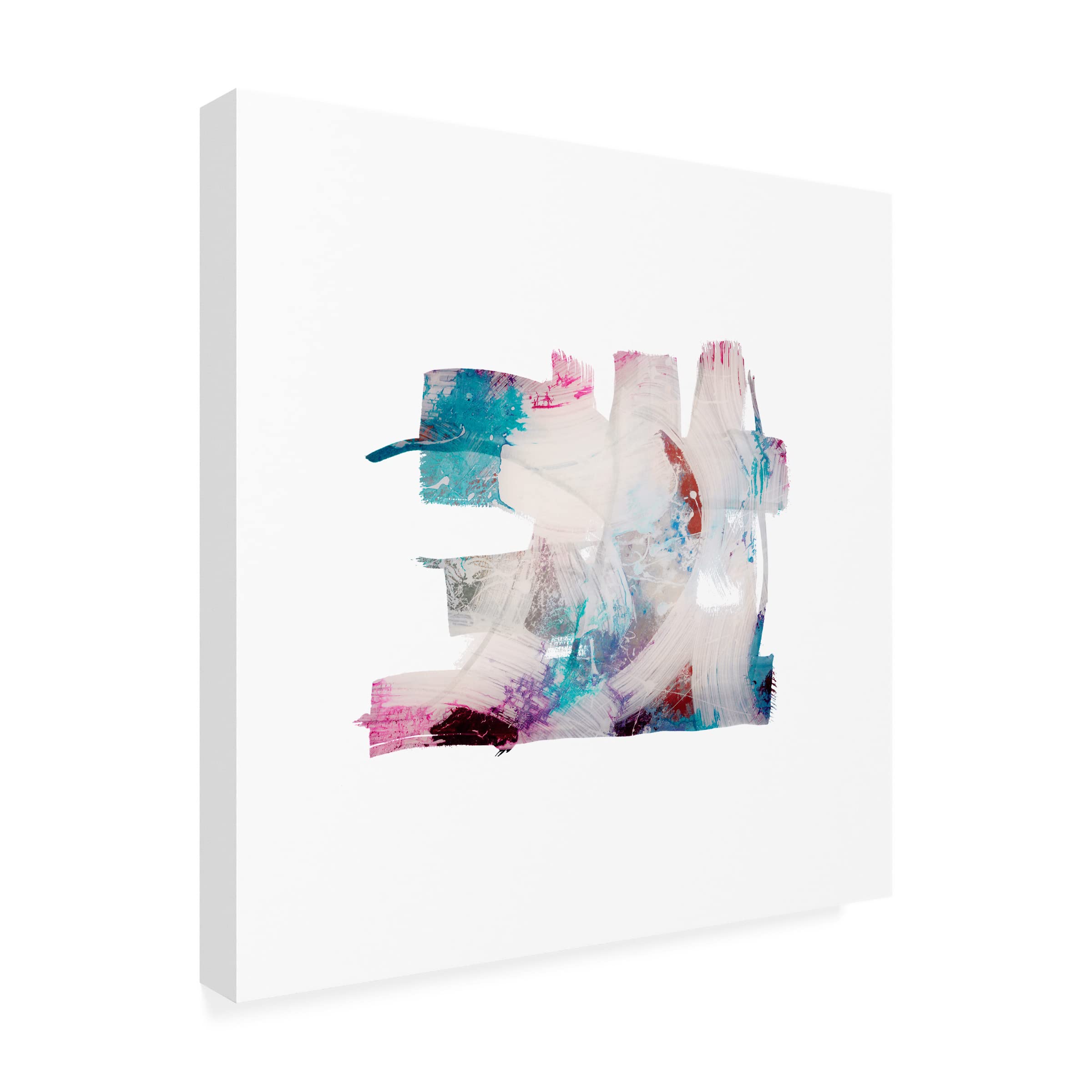 Trademark Fine Art 'Eastern Visions 14' Canvas Wall Art by Jaclyn Frances - Asian Inspired Home Decor for Living Room & Bedroom