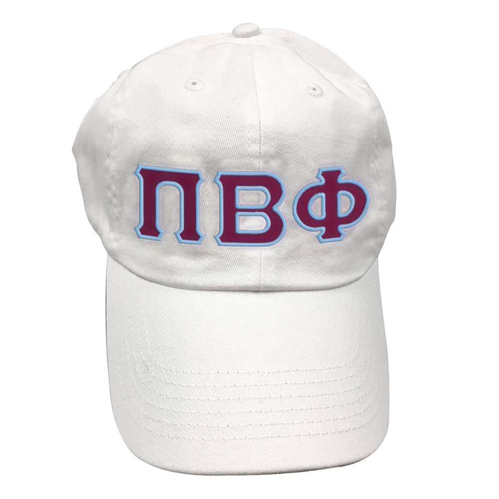 Pi Beta Phi Double Greek Letter Cap - Sorority & Fraternity Apparel for College Students - Perfect for Greek Life Events, Campus Activities, and Alumni Gatherings