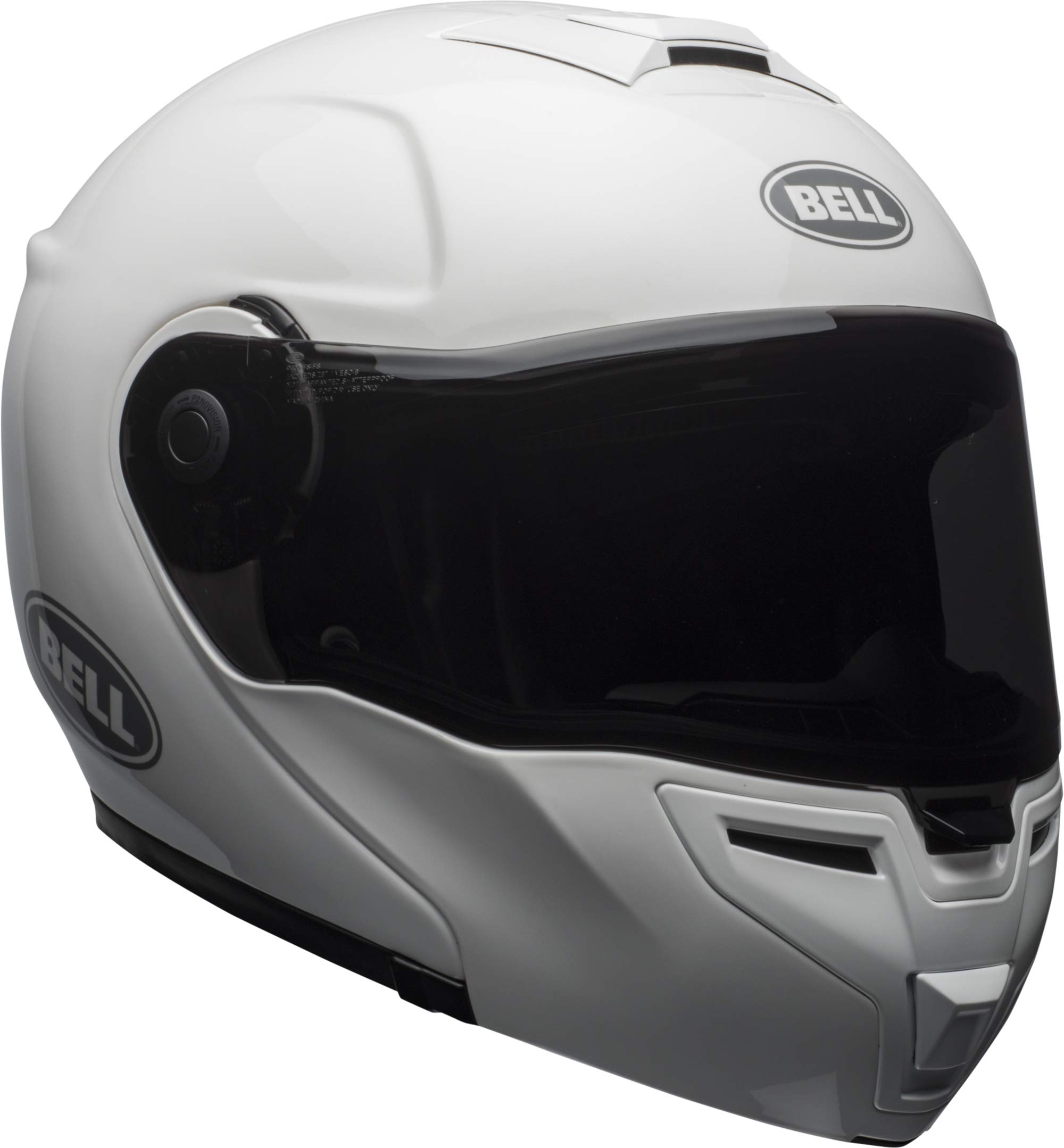 BELL SRT Modular Motorcycle Helmet (X-Large) - Gloss White - DOT Certified Full Face Helmet for Men & Women - Ideal for Street Biking, Touring & Commuting