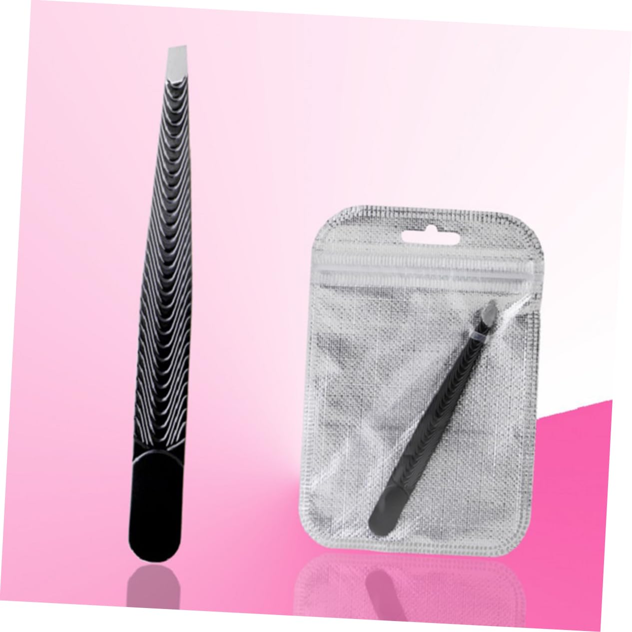 5pcs Stainless Steel Eyebrow Tweezers Set - Precision Brow Shaping Kit for Men & Women - Perfect for Eyebrow Grooming, Makeup & Beauty Care at Home or Salon