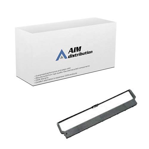 AIM Compatible Replacement Ribbon for Facit E770 Black Printer - 6 Pack (100103) - High Quality Generic Printer Ribbons for Office, Retail, and Banking Use