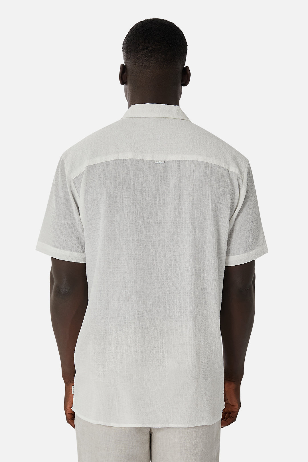Claro SS Shirt for Men - Premium Short Sleeve Casual T-Shirt in Off White | Comfortable Cotton Blend for Everyday Wear, Street Style & Summer Outfits