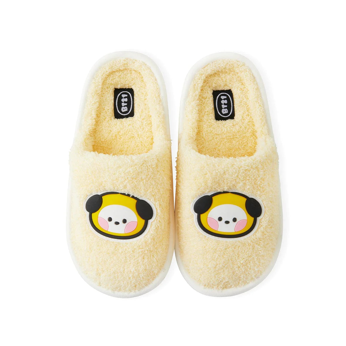 BT21 Chimmy Minini Boucle Slippers - Cute Cartoon House Shoes for Women & Girls | Perfect for Indoor, Lounge & Gift Giving