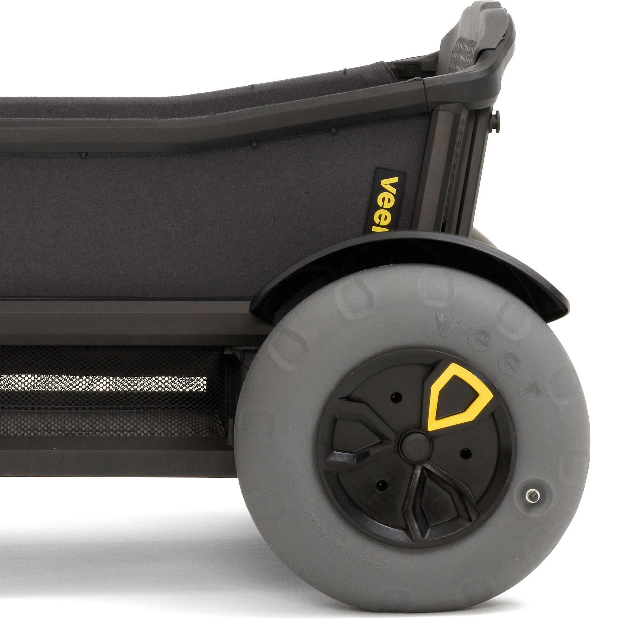 Veer Cruiser Beach Wheel Kit - All-Terrain Stroller & Wagon Wheels for Sand, Snow & Outdoor Adventures