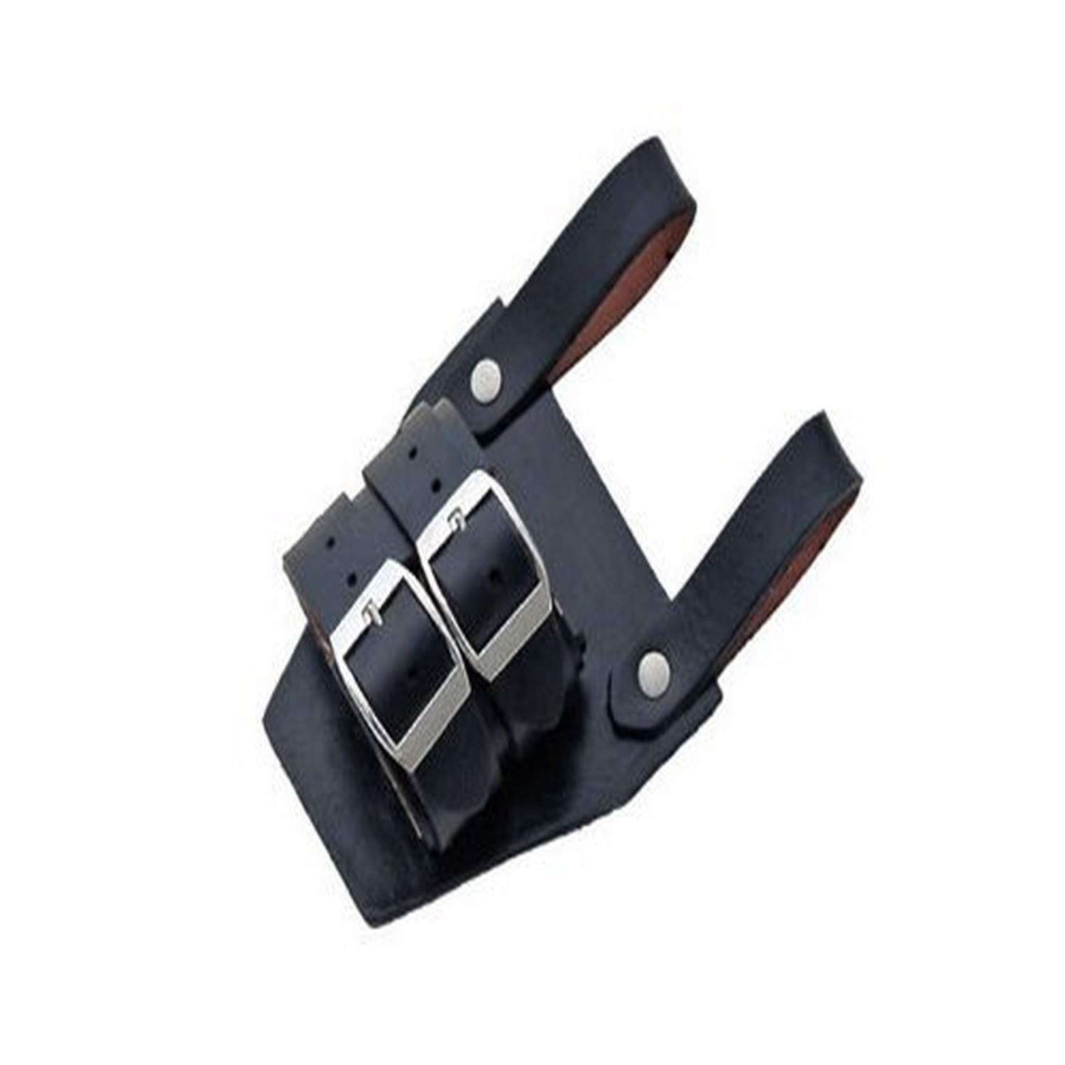SZCO Supplies Premium Leather Broad Sword Frog Pouch - Durable & Adjustable for Medieval, Renaissance & LARP Costumes