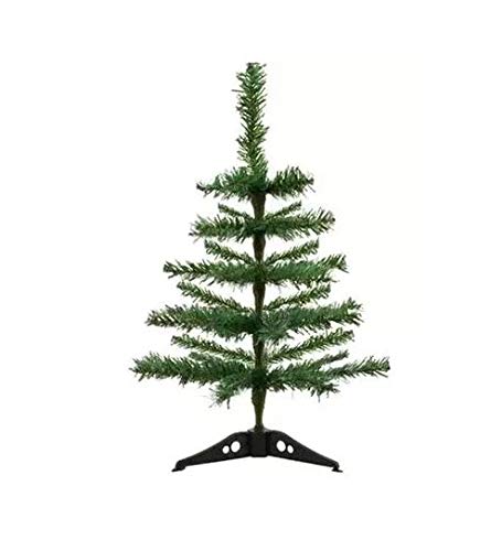 CozyBox 18 Inch Mini Artificial Christmas Tree - Perfect for Desk, Office, Bedroom Decor | Green Tabletop Holiday Decoration | Great for Small Spaces, Dorm Rooms & Holiday Parties