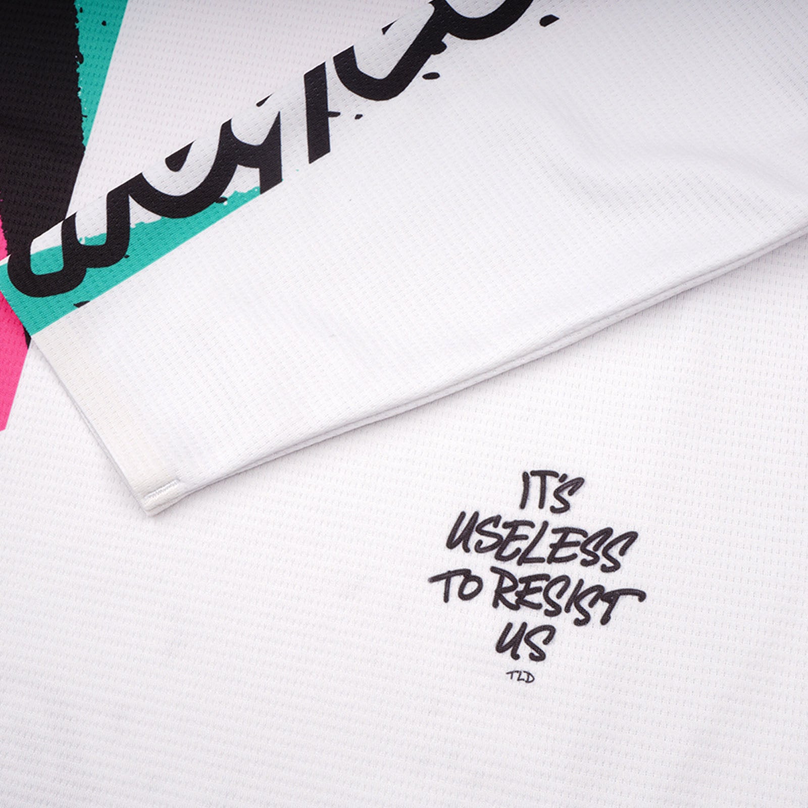 Youth Sprint Jersey Full Pull Chalk - Breathable Performance Cycling Shirt for Kids - Perfect for Bike Racing & Training