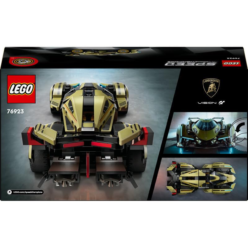 LEGO 76923 Lamborghini Countach LPI 800-4 Super Sports Car Building Set - 1:8 Scale Model Kit with Display Stand, Collector's Item for Adults & Teens | Perfect for Home Decoration, Office Display, and Car Enthusiast Gifts