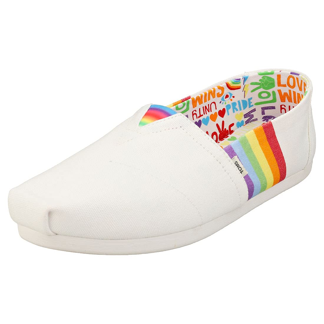 TOMS Women's Alpargata Sneakers - Lightweight Comfortable Casual Shoes for Walking, Travel & Everyday Wear