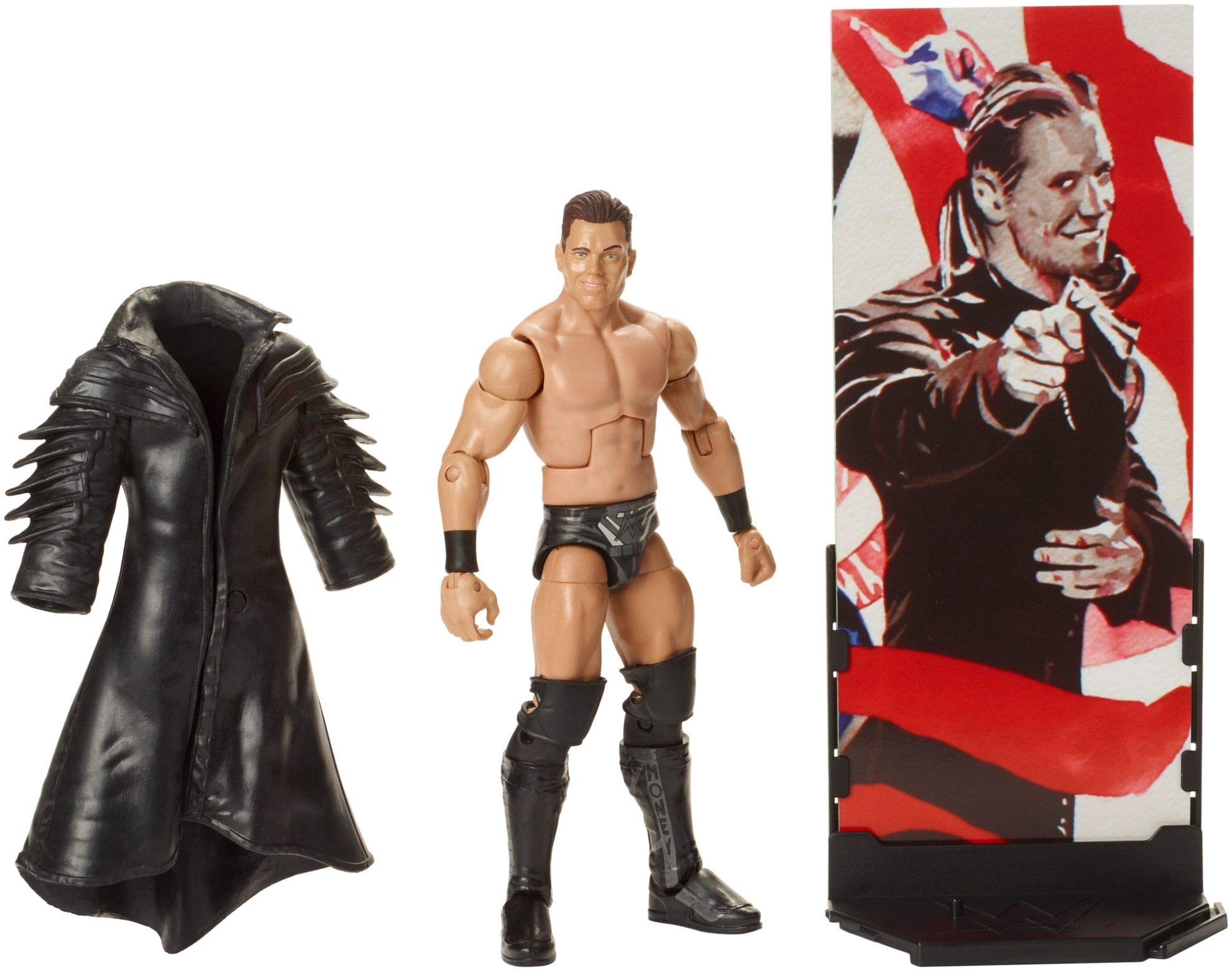WWE Elite The Miz Action Figure - Collectible Wrestling Toy for Fans, Kids & Adults - Perfect for Display, Play & WWE Memorabilia Collection