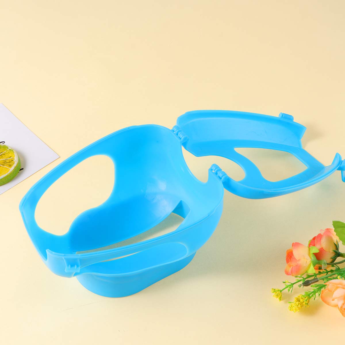 ULTECHNOVO Pigeon Feeder Holder - Sturdy Handheld Bird Feeding Rack for Doves & Pigeons | Blue Bird Toy with Fixed Mount | Perfect for Bird Watching, Training & Outdoor Feeding Activities