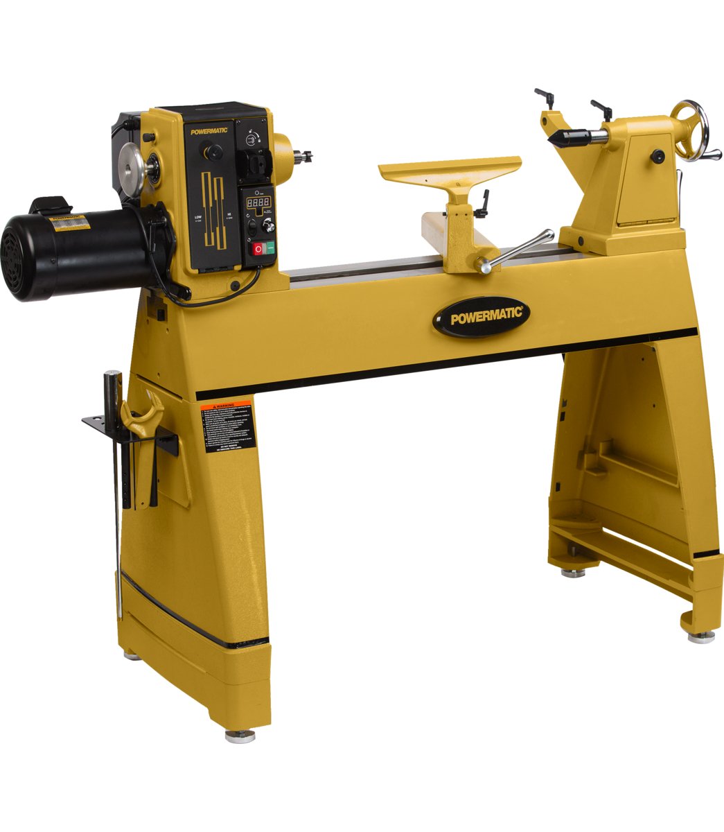 3520C Heavy-Duty Wood Lathe 2HP 1PH 220V for Woodturning, Furniture Making & DIY Projects