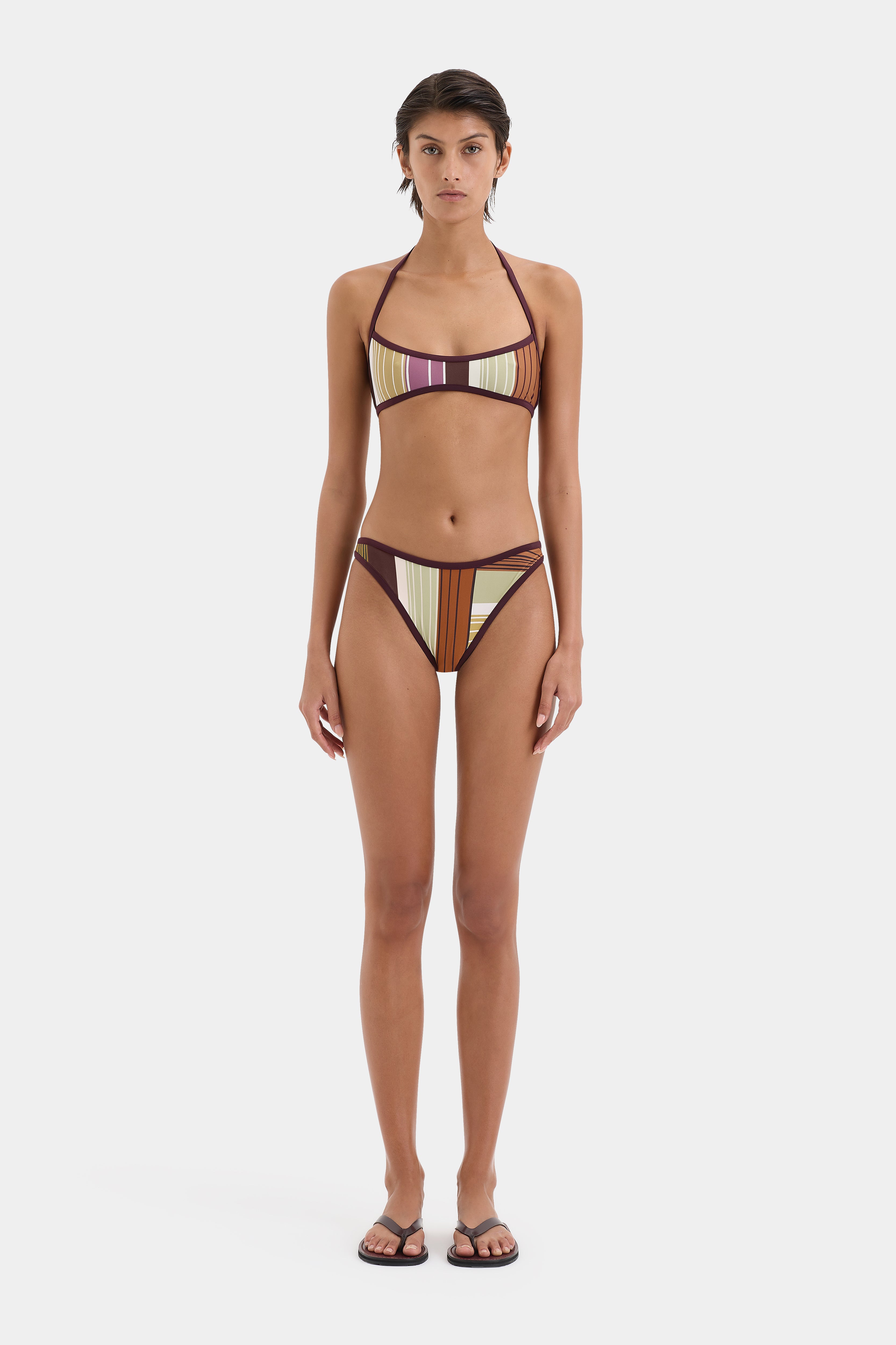 Fontana Brief Elisa Stripe - Stylish Women's Underwear for Everyday Comfort | Perfect for Work, Travel & Relaxation