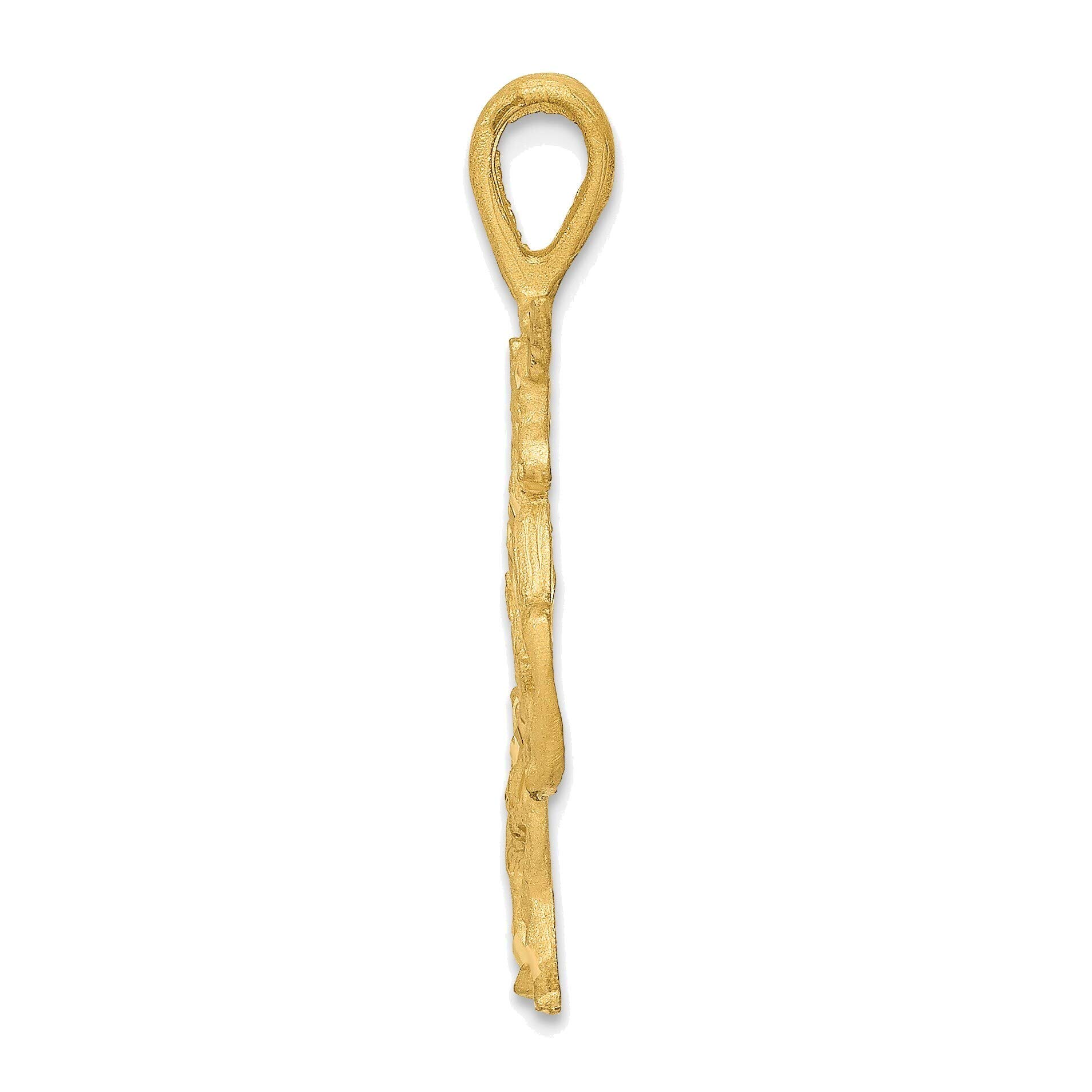 14K Yellow Gold Unicorn Charm Jewelry for Gifts & Parties