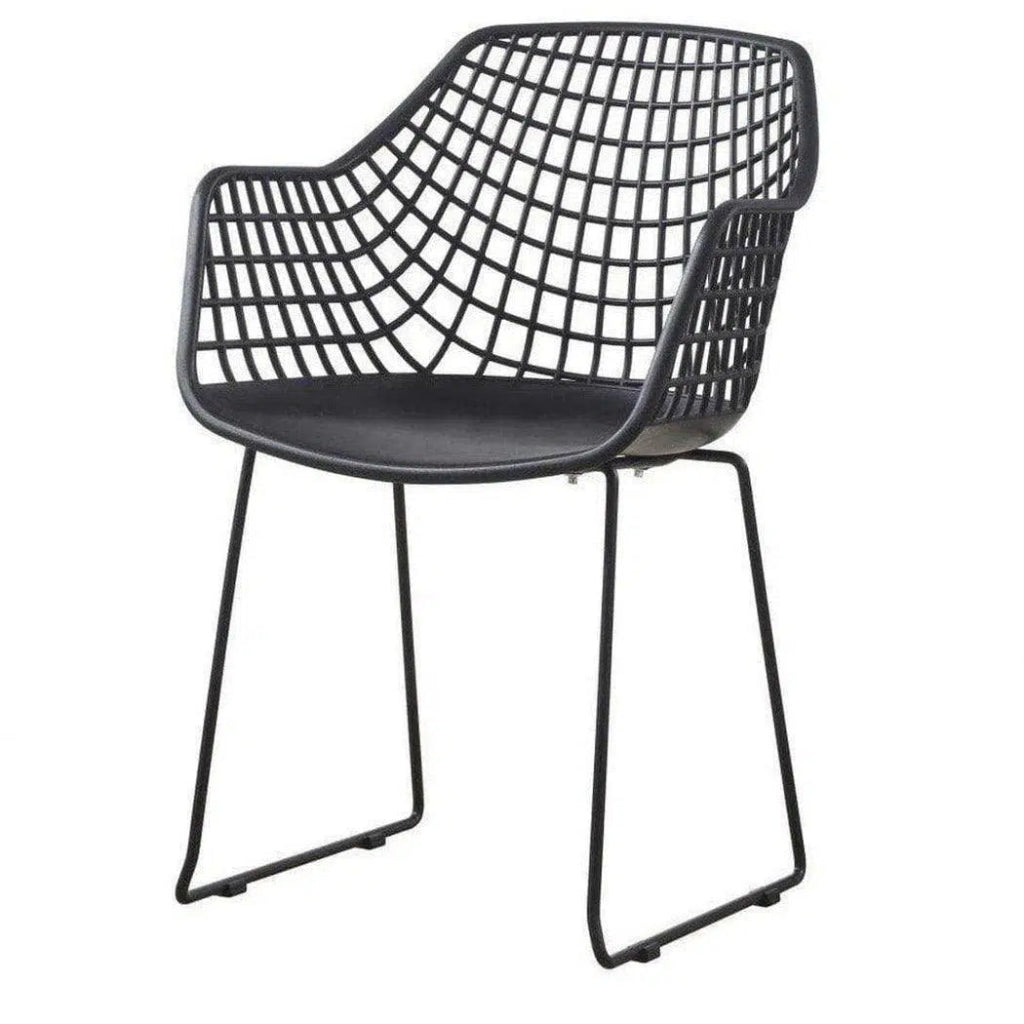 22.5 Inch Modern Black Dining Chair Set - Stylish & Comfortable for Home, Office, and Restaurant Use