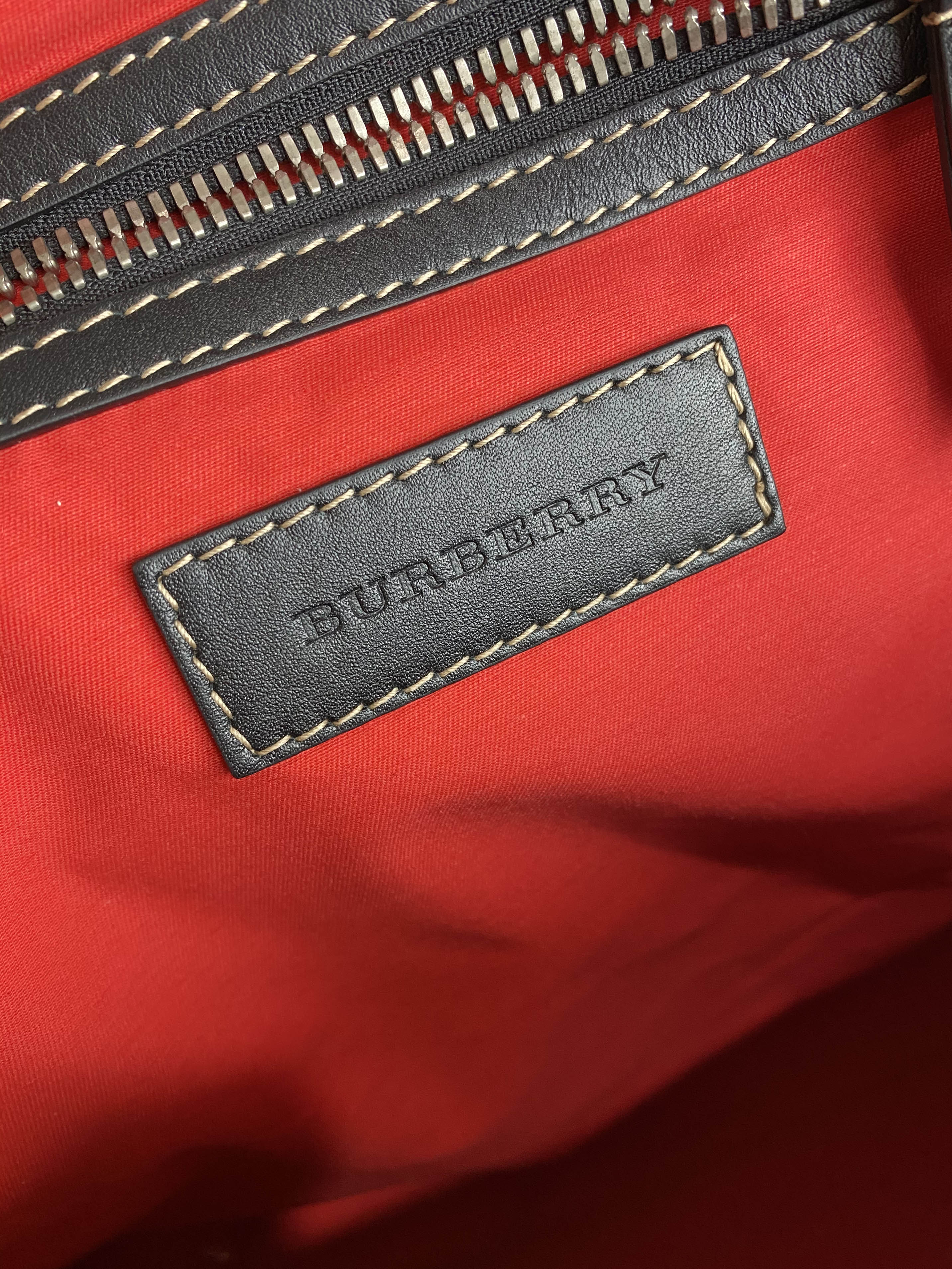 Burberry Kennedy Barrel Holdall Bag - Luxury Leather Tote for Women | Perfect for Travel, Work & Everyday Use