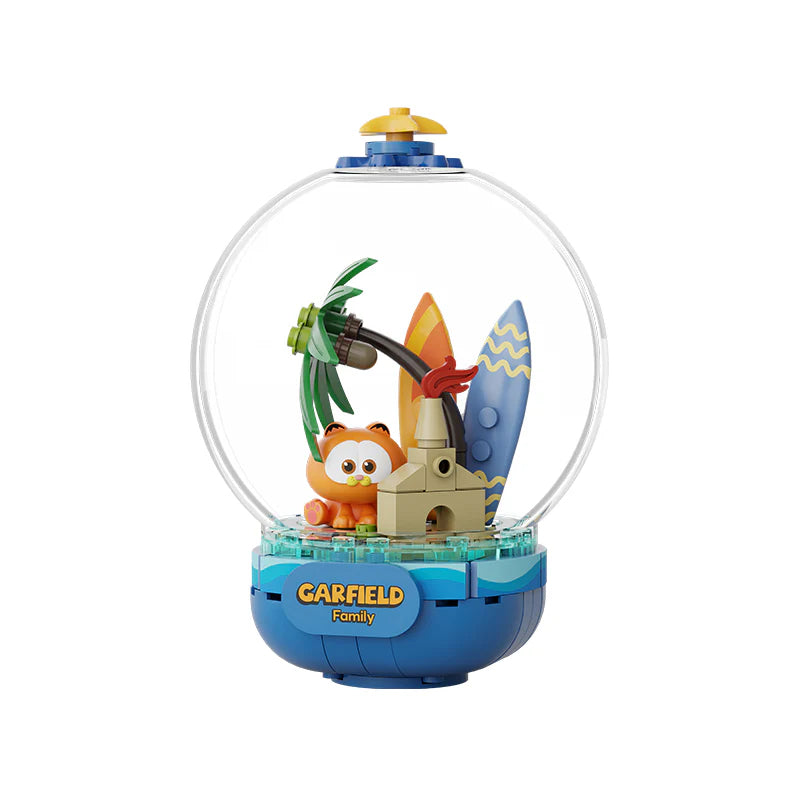 Pantasy x Garfield Crystal Ball Series - Collectible Figurine for Home Decor, Office Display & Gift Ideas | Perfect for Garfield Fans & Crystal Collectors