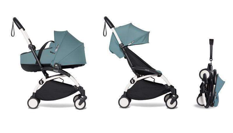 Stokke YOYO2 6+ Complete Baby Stroller with Bassinet - Lightweight Compact Travel Stroller for Toddlers & Newborns - Perfect for Air Travel, City Walks and Everyday Use