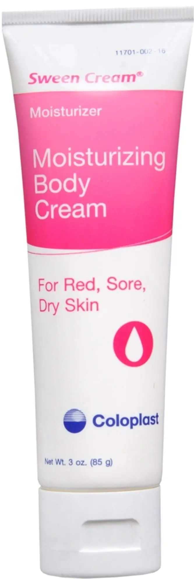 Coloplast Sween Moisturizing Cream - Non-Occlusive Skin Protectant, 3 oz Tube - Ideal for Dry Skin Care & Post-Procedure Healing