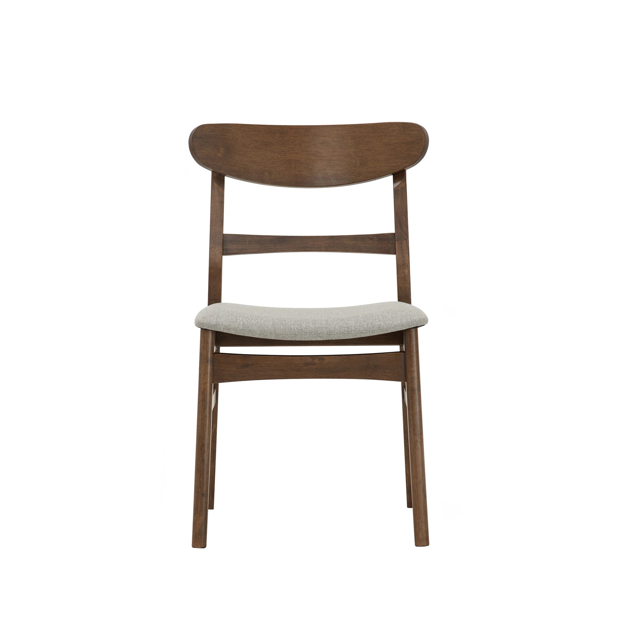 Hansen Dining Chair - Modern Wooden Kitchen Chairs Set of 2, Comfortable Upholstered Seat with Sturdy Metal Legs - Perfect for Dining Room, Kitchen, Breakfast Nook & Home Office