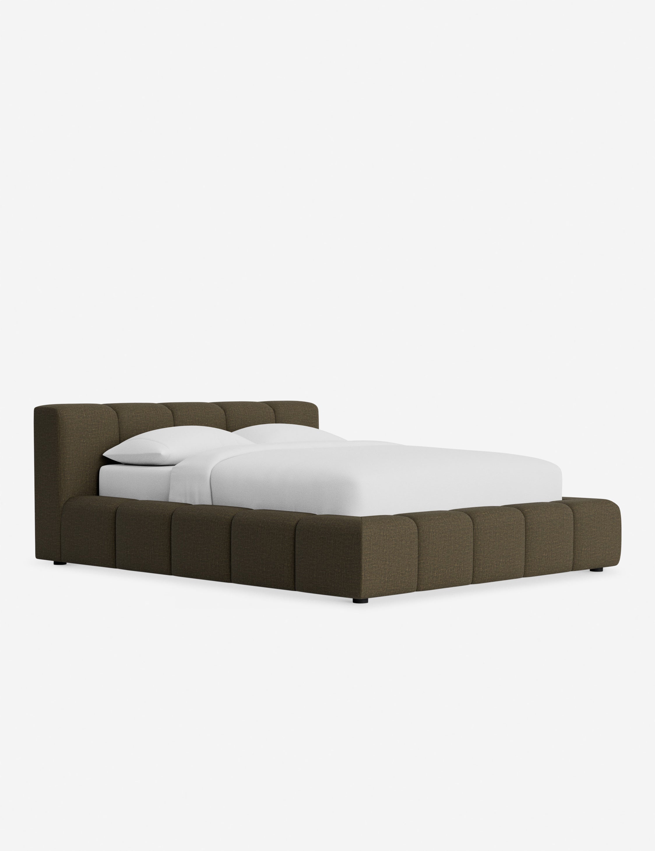 Cambry Platform Bed Frame - Modern Wooden Bed with Headboard & Storage, Queen Size, Easy Assembly - Perfect for Bedrooms, Guest Rooms & Small Apartments