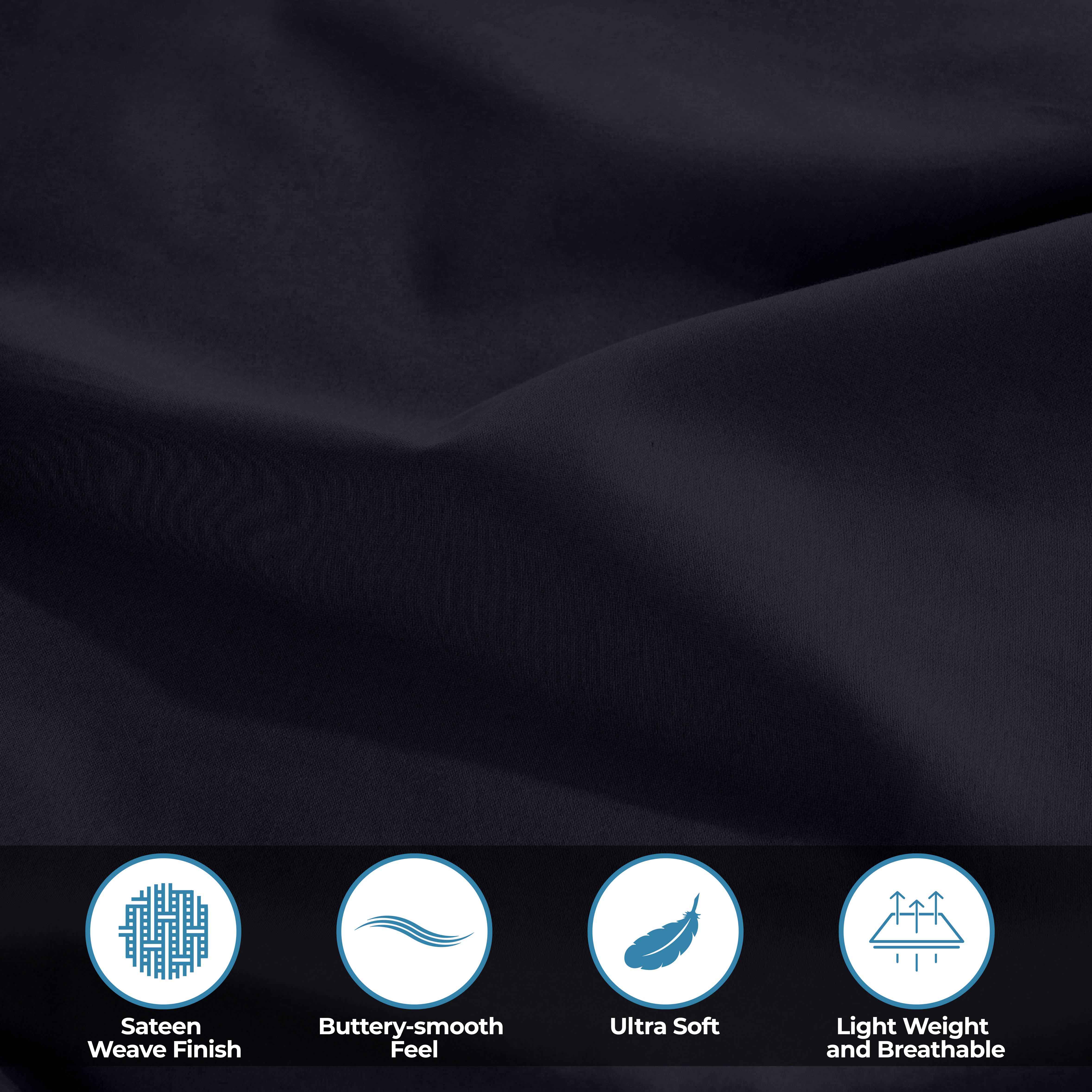 Premium 400 Thread Count Egyptian Cotton Bed Sheet Set - Soft, Breathable & Durable for Ultimate Comfort - Perfect for Luxury Bedrooms & Hotels