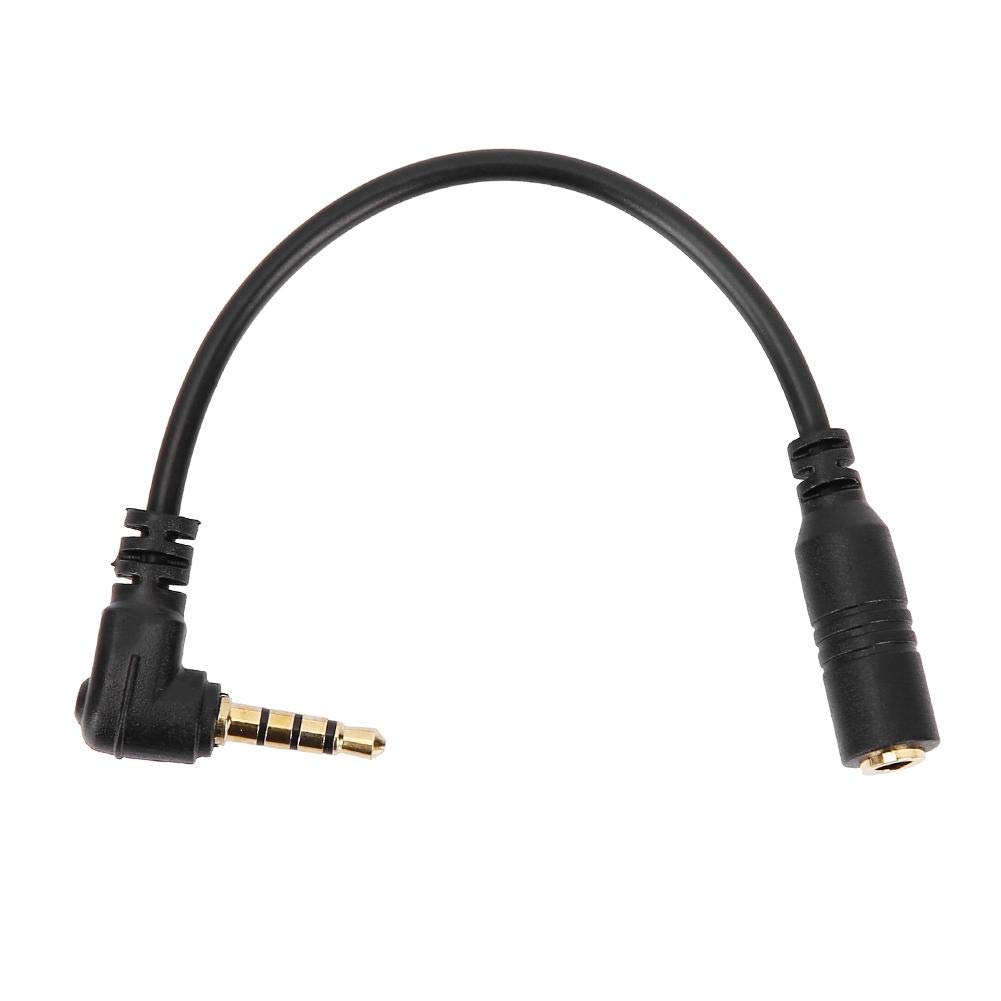 3.5mm Headset Adapter - TRS to TRRS Audio Converter Cable for iPhone, Android, PC & Gaming Headsets - Perfect for Online Meetings, Gaming & Music Listening