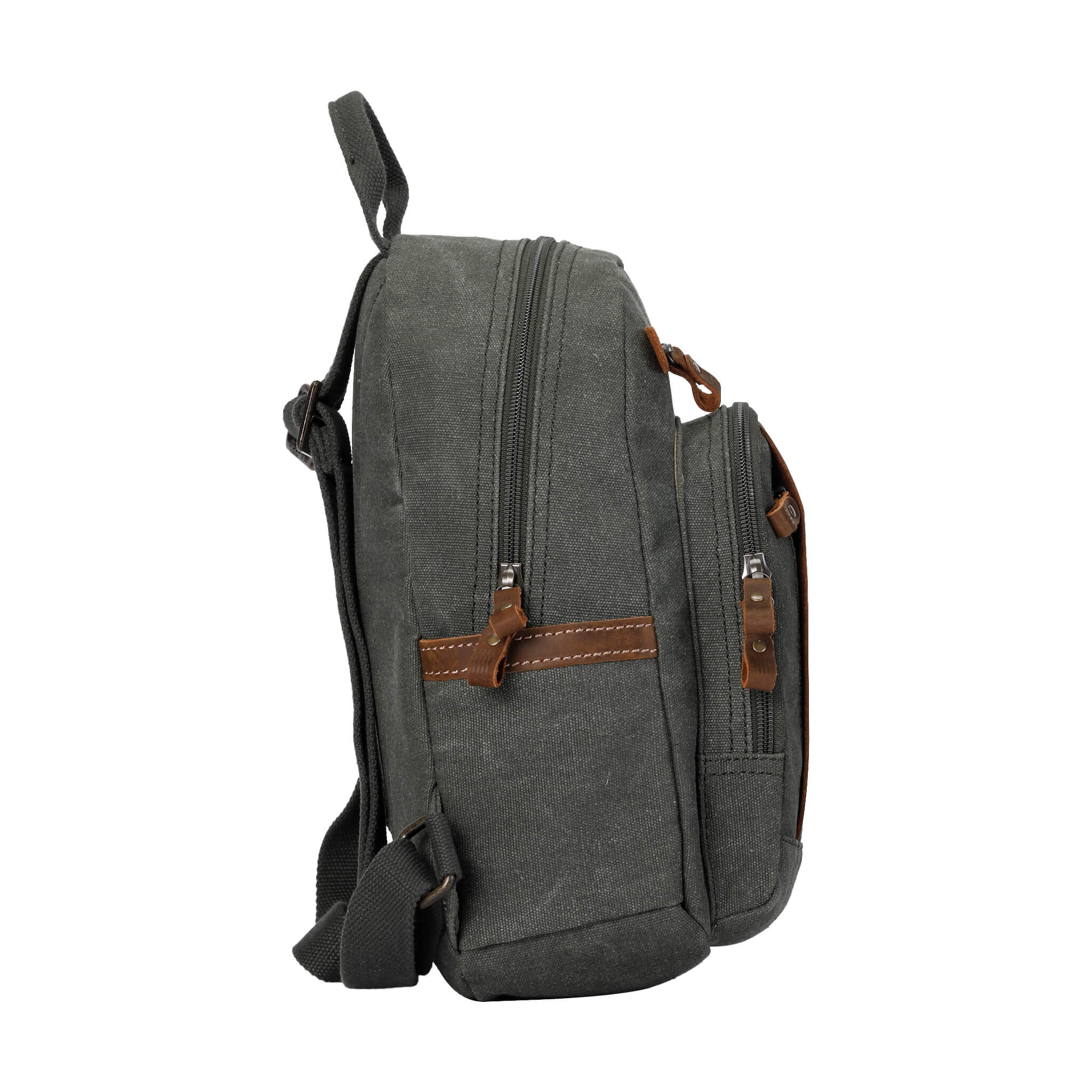 TRP0255 Troop London Classic Canvas Backpack Small - Durable School & Travel Backpack for Men & Women - Perfect for College, Commuting & Outdoor Adventures